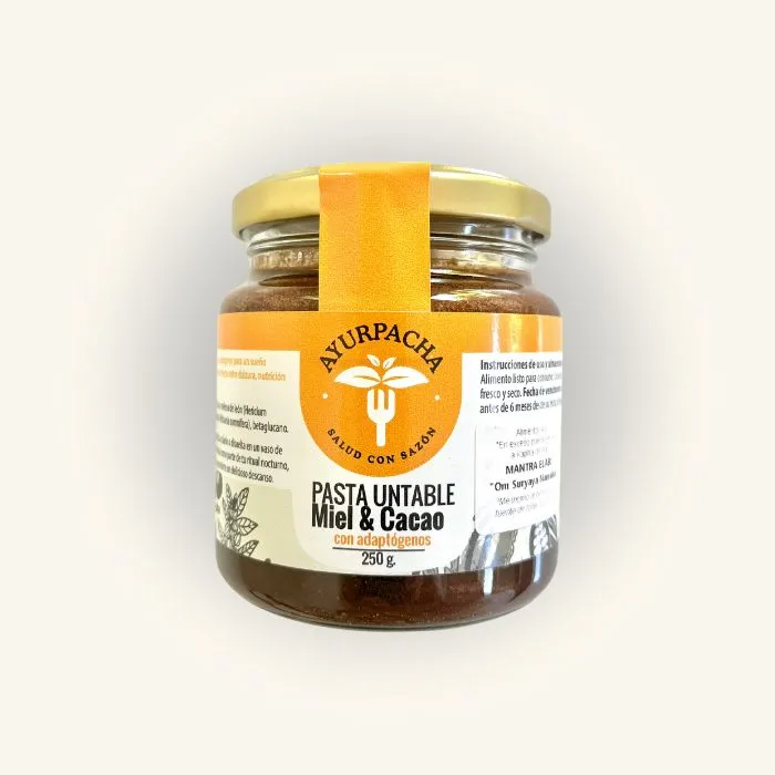 Pasta Miel Cacao & Adaptógenos 285g